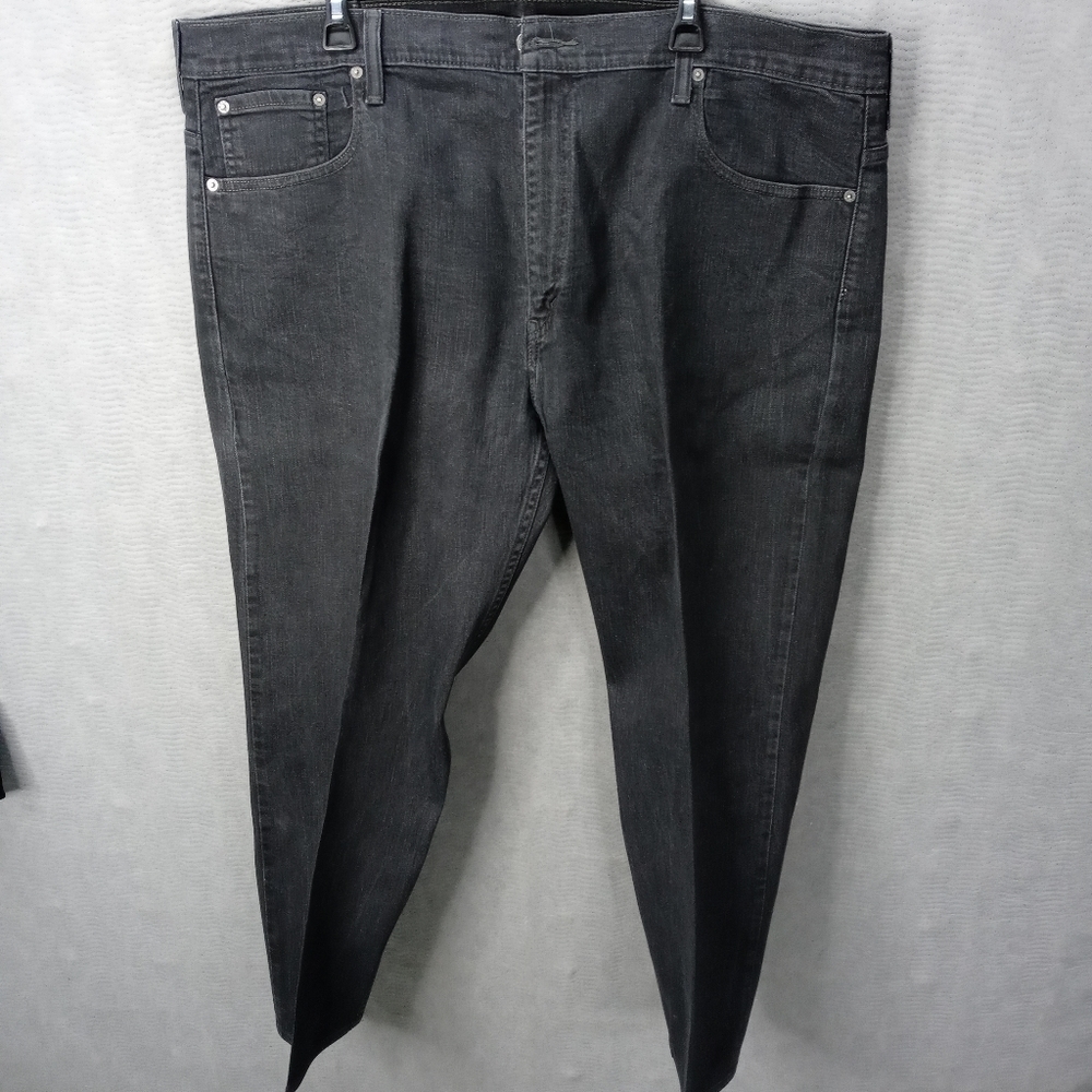 Levis 569 men's 42"× 30" black jeans red tab. A9pm